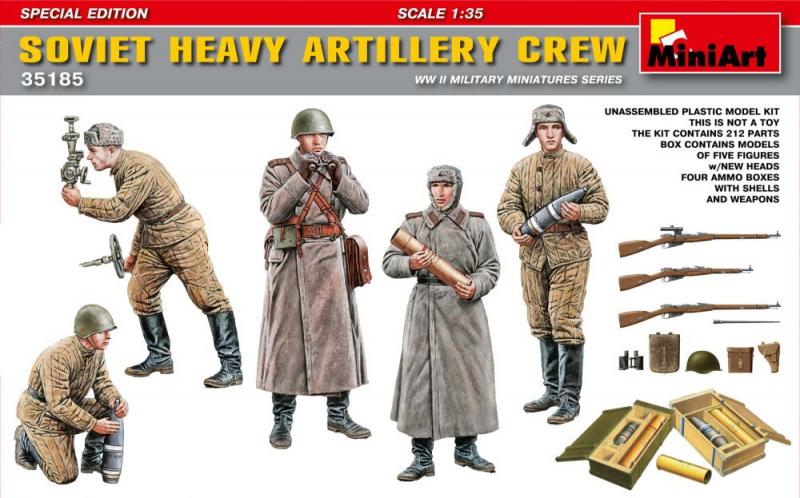 2500 Soviet heavy artillery crew