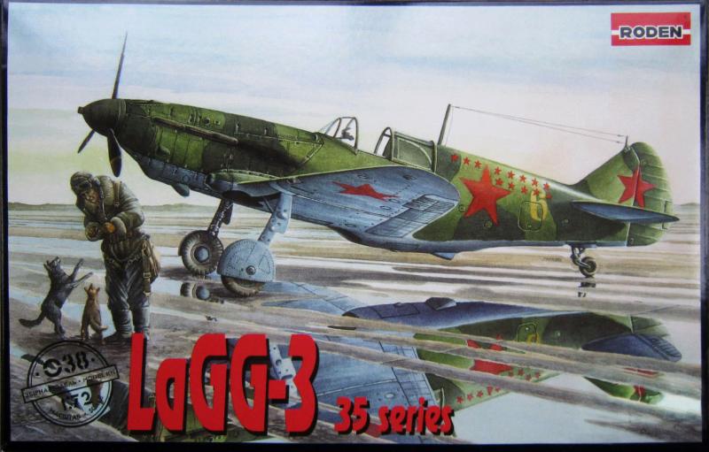 Roden 038 LaGG-3 35 Series finn és szovjet matricák