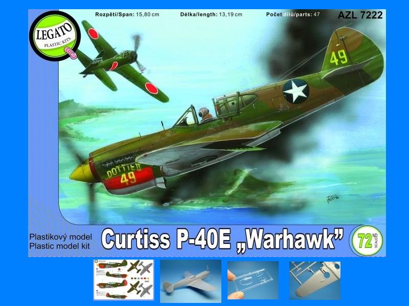 Legato AZL7222 Curtiss P-40E Warhawk
