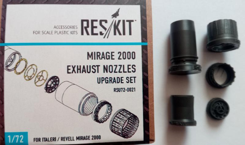 ResKit RSU72-0021 Mirage-2000 exhaust