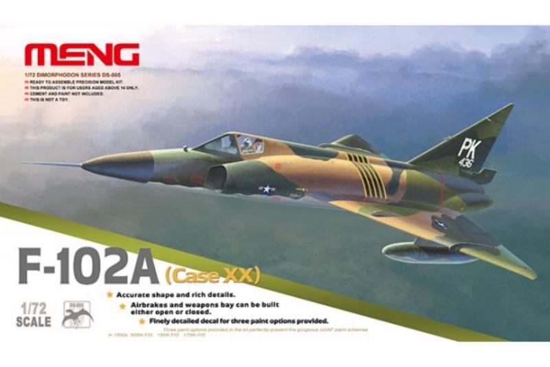 Meng F-102A Case XX 4500 Ft