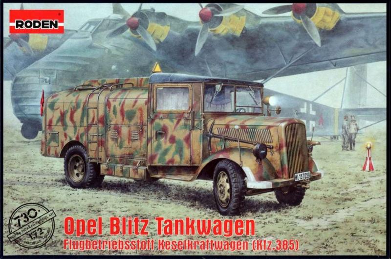 Roden 730 Opel Blitz Tankwagen Flugbetriebstoff Keselkraftwagen Kfz.385