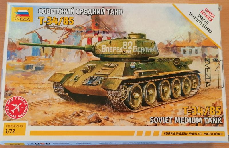 Zvezda 1/72 T-34/85

Zvezda 1/72 T-34/85