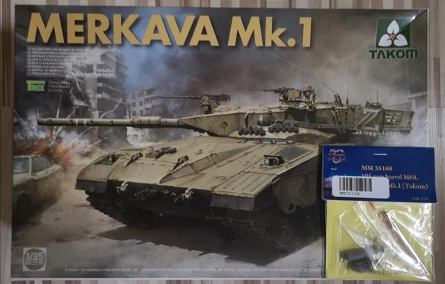 1/35 MERKAVA Mk-1 + Magic Model cső (original készletek!) : 16,400,-Ft