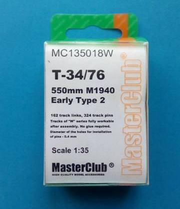 1-35 MasterClub T-34 lánc (MC135018W) Original 5,000,-Ft 