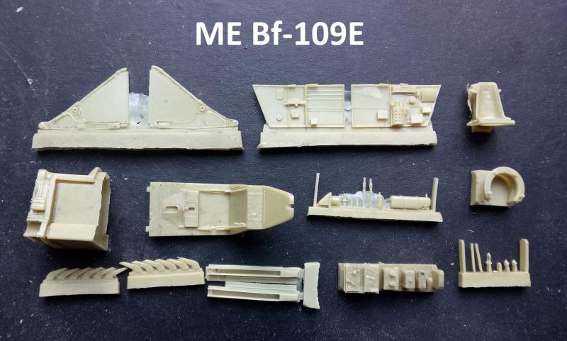 1-48 ME BF-109E maradék