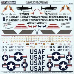 Furball F-4C Gray USAF Phantoms-2