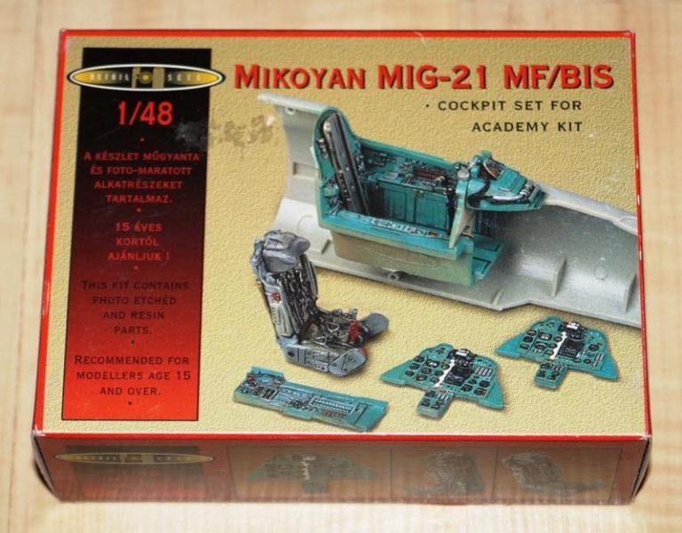 FM DETAIL SETS 489807 1/48 MIKOYAN MIG-21 MF/BIS kabin feljavító