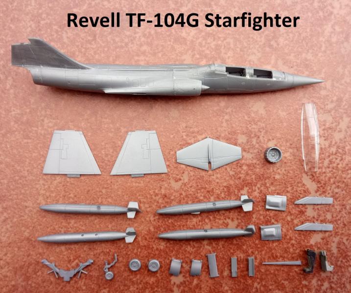1-144 Revell TF-104G