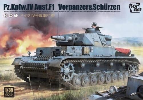 1/35 Border Model  Panzer IV ausf F1

12000 FT + posta 