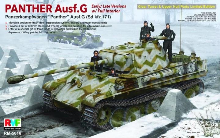 Panther Ausf.G Early/Late w/Full interior (Sd.Kfz.171)