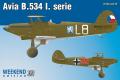 Eduard 7446 Avia B-534 I. serie cseh és német matciával