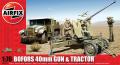 Airfix 02314 Bofors 40mm Gun & Tractor; 5 figurával