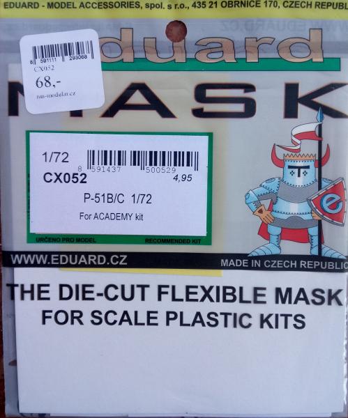 EDU CX052 P-51B mask