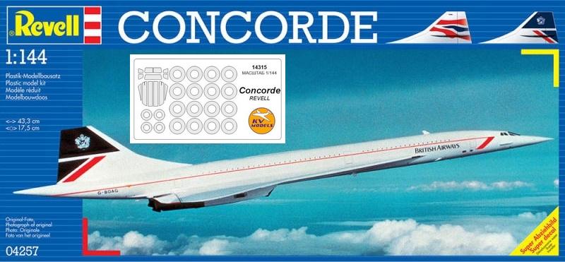Revell 04257 - Concorde - 5500 Ft