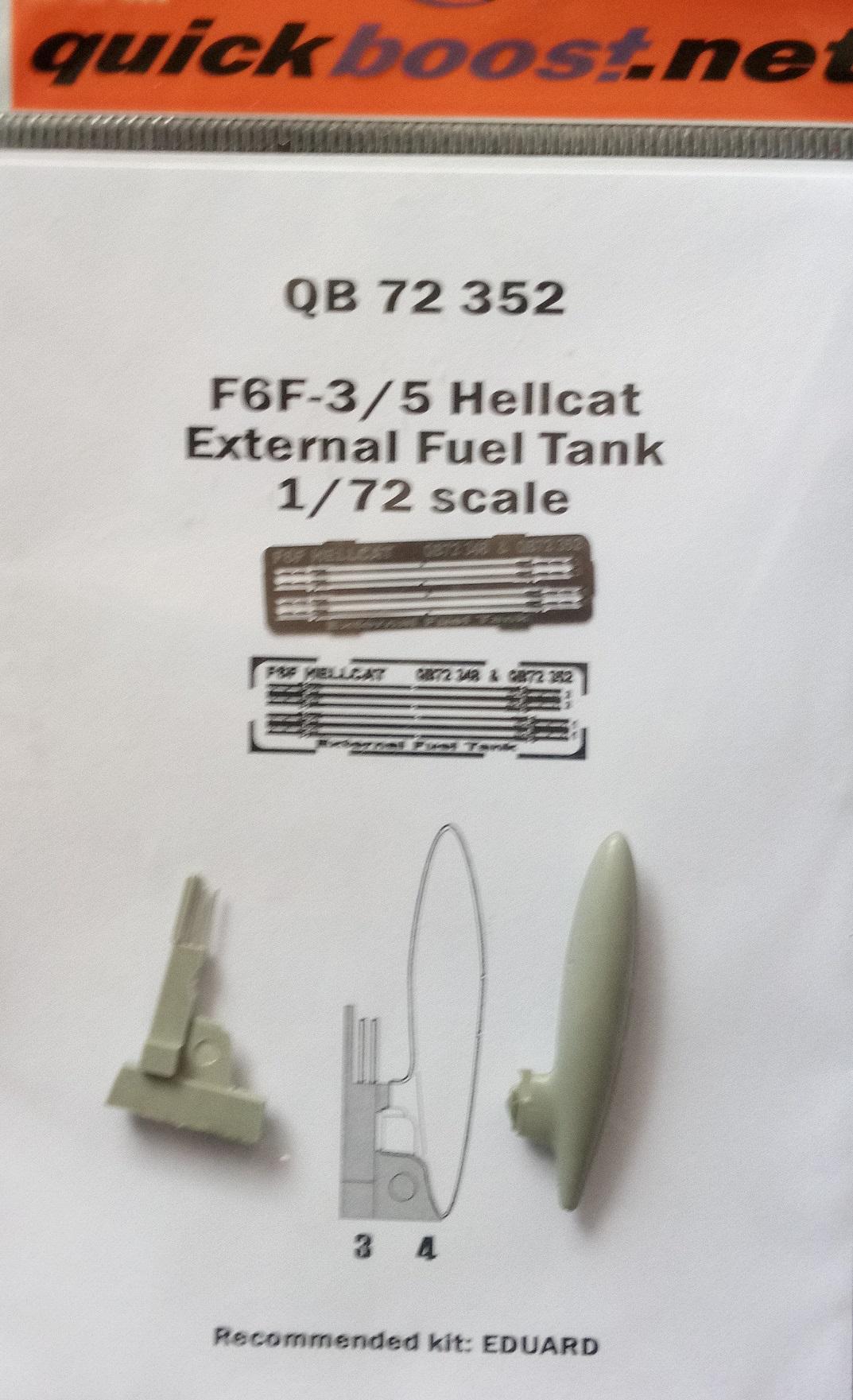 QB 72-352 F-6F Hellcat Ext. fuel tank