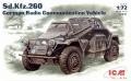 ICM 72431 Sd.Kfz. 260 Light Armoured vehicle