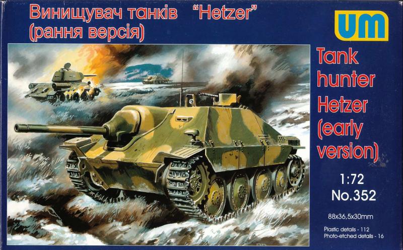 UM 352 Tank hunter Hetzer (early version); maratással