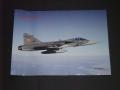 JAS-39C Gripen poszter 30x42 cm (ingyen elvihető);