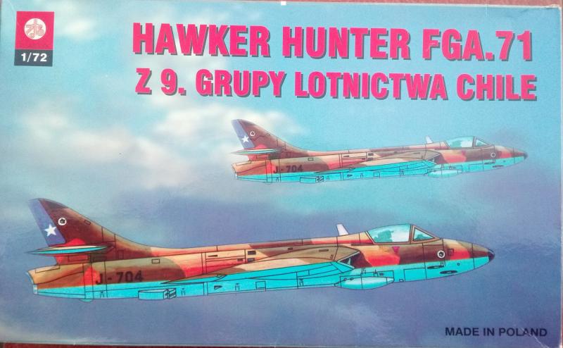 ZTS Hawker Hunter FGA.71 festés