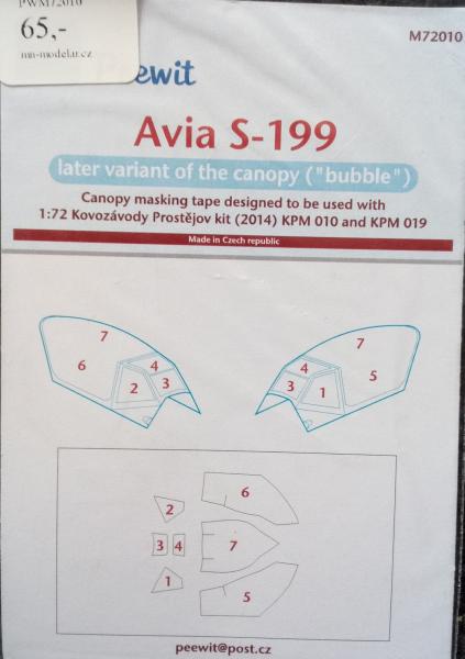 Peewit M72010 Avia S-199