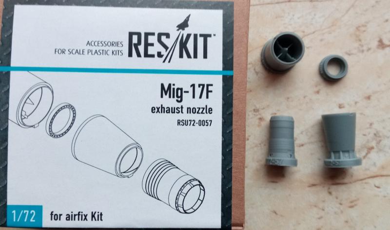 ResKit RSU72-0057 MiG-17F Exhaust