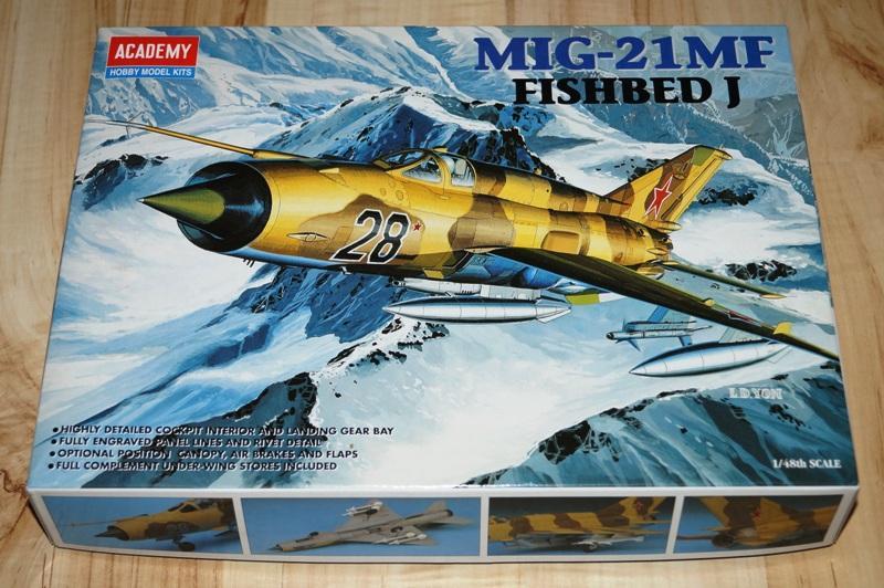 Academy 2171 1/48 MIG-21MF FISHBED J