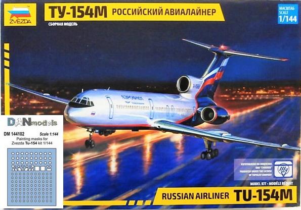 Zvezda 7004 Tu-154M - 6000 Ft