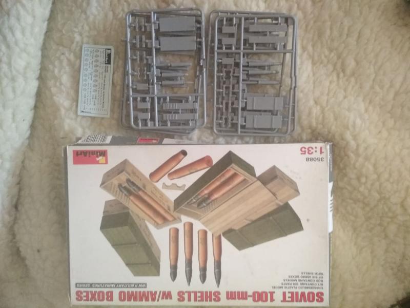 Miniart Soviet 100mm shells 2200Ft