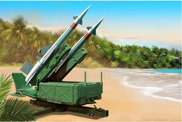 Keresem_20-5P71 Launcher with 5V27 Missile_Trumpeter_No02353