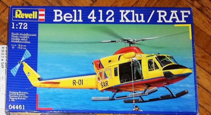 1:72	4461	Revell	Bell 412 Klu / RAF	elkezdetlen	dobozos	6000			