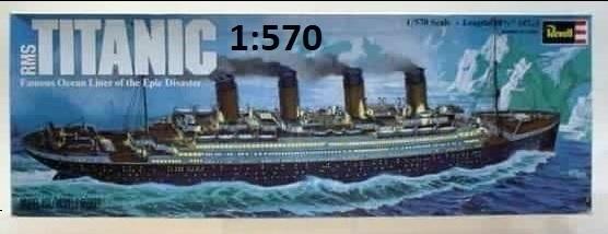 1:570	H-445	Revell	Titanic	elkezdetlen	dobozos	5800