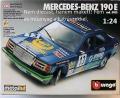 1:24	5105	Bburago	Mercedes Benz 190E	elkezdetlen	dobozos, fém és műanyag alk. részekkel ellátott makett	16000