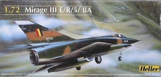 1:72		Heller	Mirage III E / 5	elkezdetlen	zacskóban	2700			