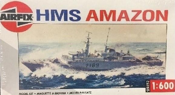 1:600	02204	Airfix	HMS Amazon	elkezdetlen	dobozos	4300