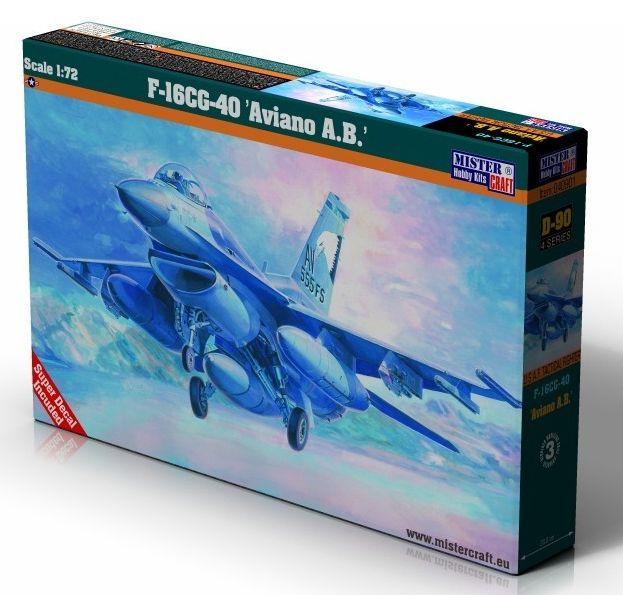 1:72		Mistercraft	F-16C	bontatlan	dobozos	1700			