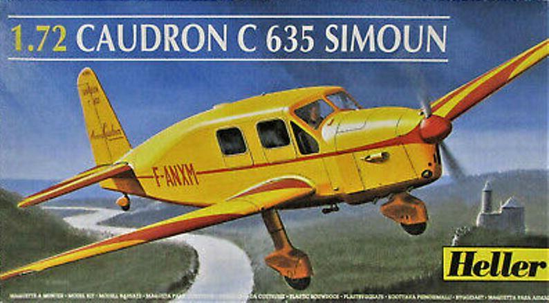 Heller 72 - Caudron-C-635-Simoun - 2500ft