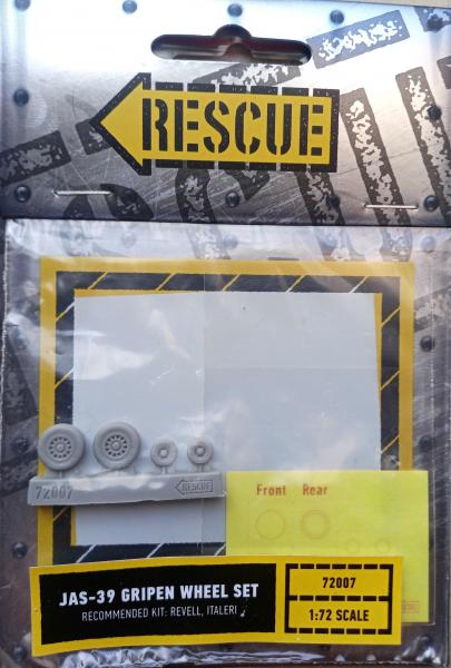 RESCUE 72007 JAS-39Gripen Wheel set