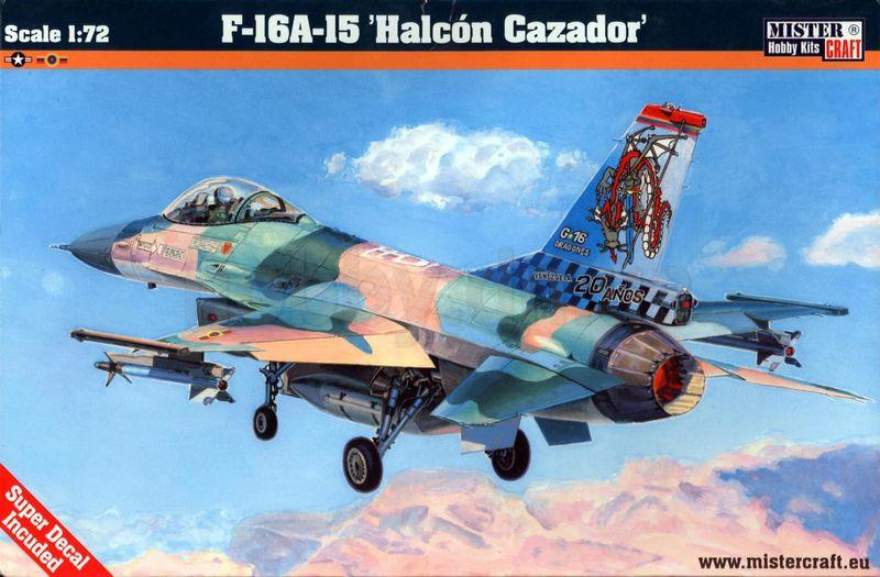 1:72		Mistercraft	F-16A	bontatlan	dobozos	1600			