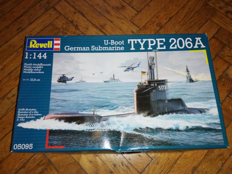 1:144	05095	Revell	TYPE 206A	elkezdetlen	dobozos	5000