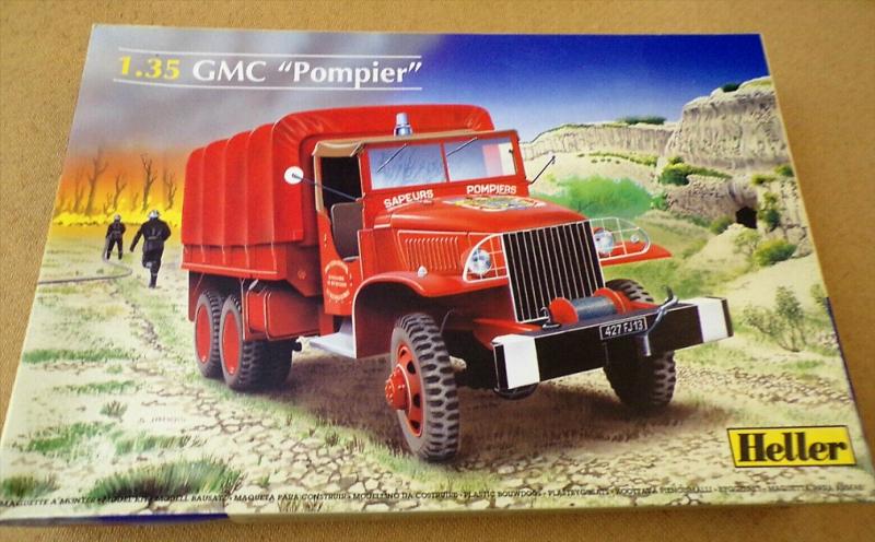 1:35		Heller	GMC Pompier	elkezdetlen	dobozos	7400