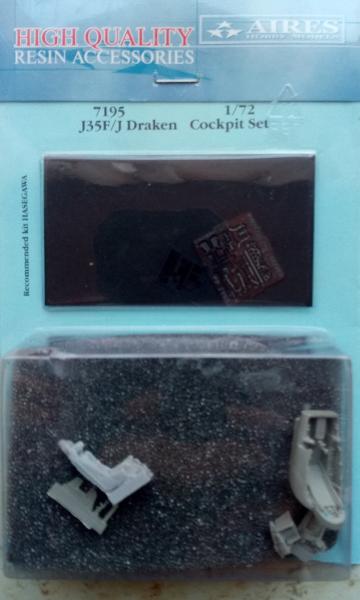 Aires 7195 J35F Draken cockpit set