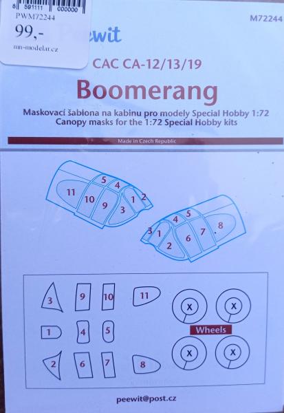 Peewit M72244 CA-12 Boomerang - SH