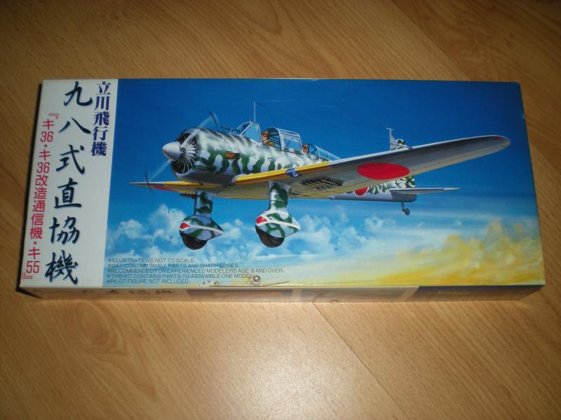 1/72 ! Hiánytalan! Gyárilag 3 db.( Ki-36/Ki-55) matricalappal! 4500-