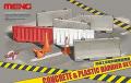 Meng concrete és plastic barrier set (1000)