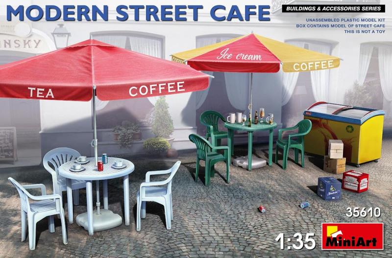 Miniart Modern street cafe  (3500)