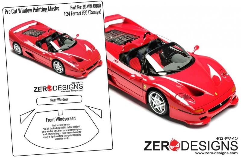 124_Ferrari F50_Window_Painting