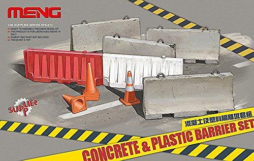 Meng concrete és plastic barrier set (1000)