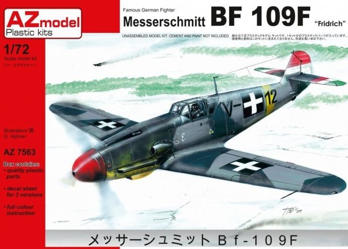 AZmodel - Messerschmitt Bf 109F - 4500 ft