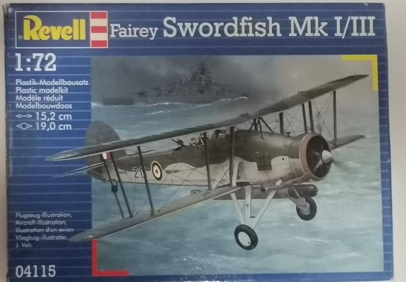 Revell - Fairey SwordfishMk I/III (04115) 1/72 -  2.000,- Ft 